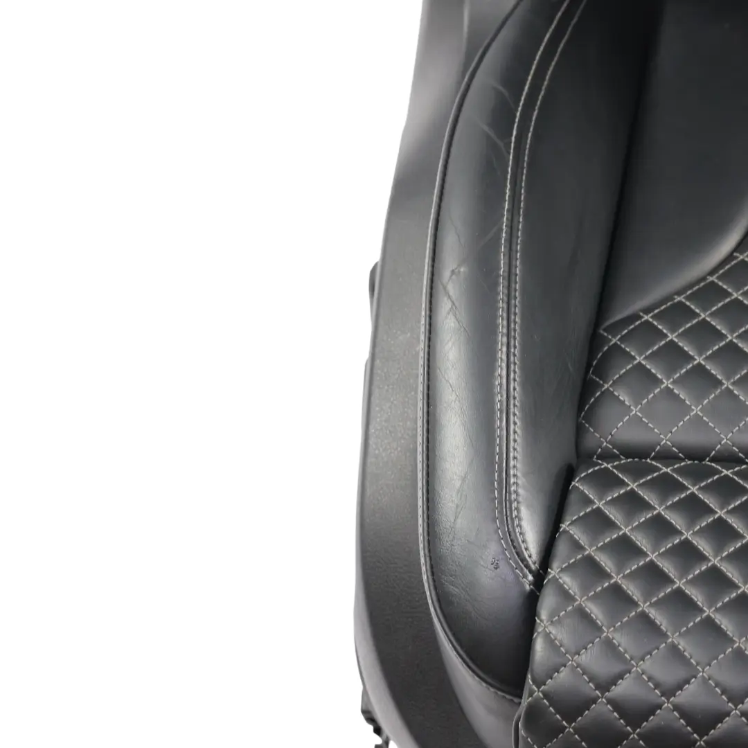 Audi RS Q3 8U Front Sport Seat Right O/S Nappa Leather Soul Black Electric - SKU 8U0881806AB-1 - Part number 8U0881806AB