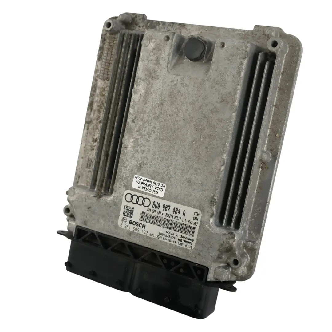 RSQ3 8U 2.5 TFSI CTSA 310HP Quattro Engine Control Unit ECU to Audi with Part number 8U0907404A Audi RSQ3 8U 2.5 TFSI CTSA 310HP Quattro Engine Control Unit ECU - SKU 8U0907404A - Part number 8U0907404A