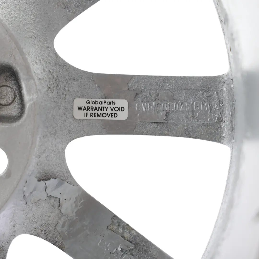 Rim Alloy Silver 16" 6.5J ET46 to Audi A3 8V Wheel with Part number 8V0601025BM Audi A3 8V Wheel Rim Alloy Silver 16" 6.5J ET46 - SKU 8V0601025BM-1 - Part number 8V0601025BM