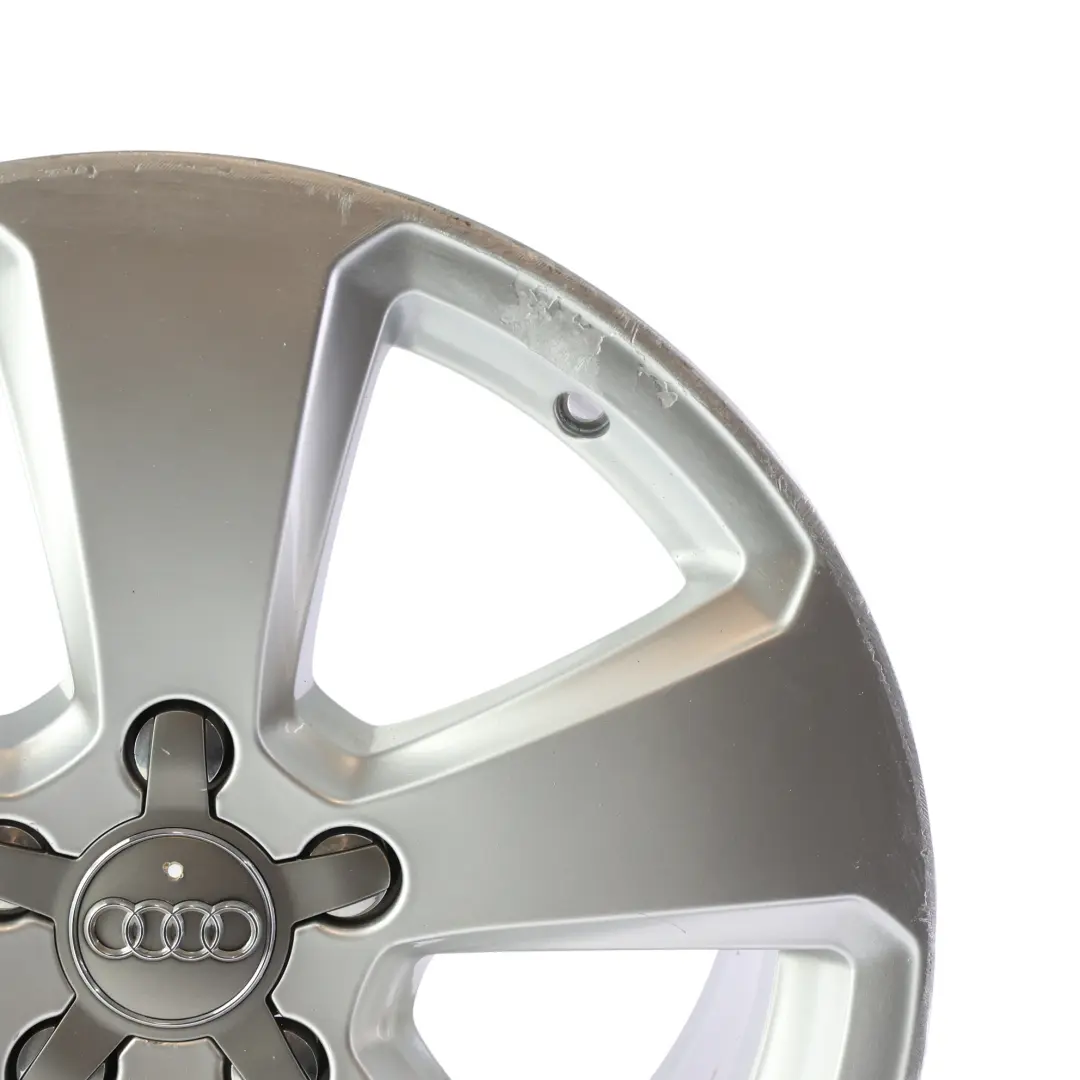 Alloy Wheel Rim 17" 7.5J ET43 Star Spoke to Audi A3 8V Silver with Part number 8V0601025P Audi A3 8V Silver Alloy Wheel Rim 17" 7.5J ET43 Star Spoke - SKU 8V0601025P-3 - Part number 8V0601025P
