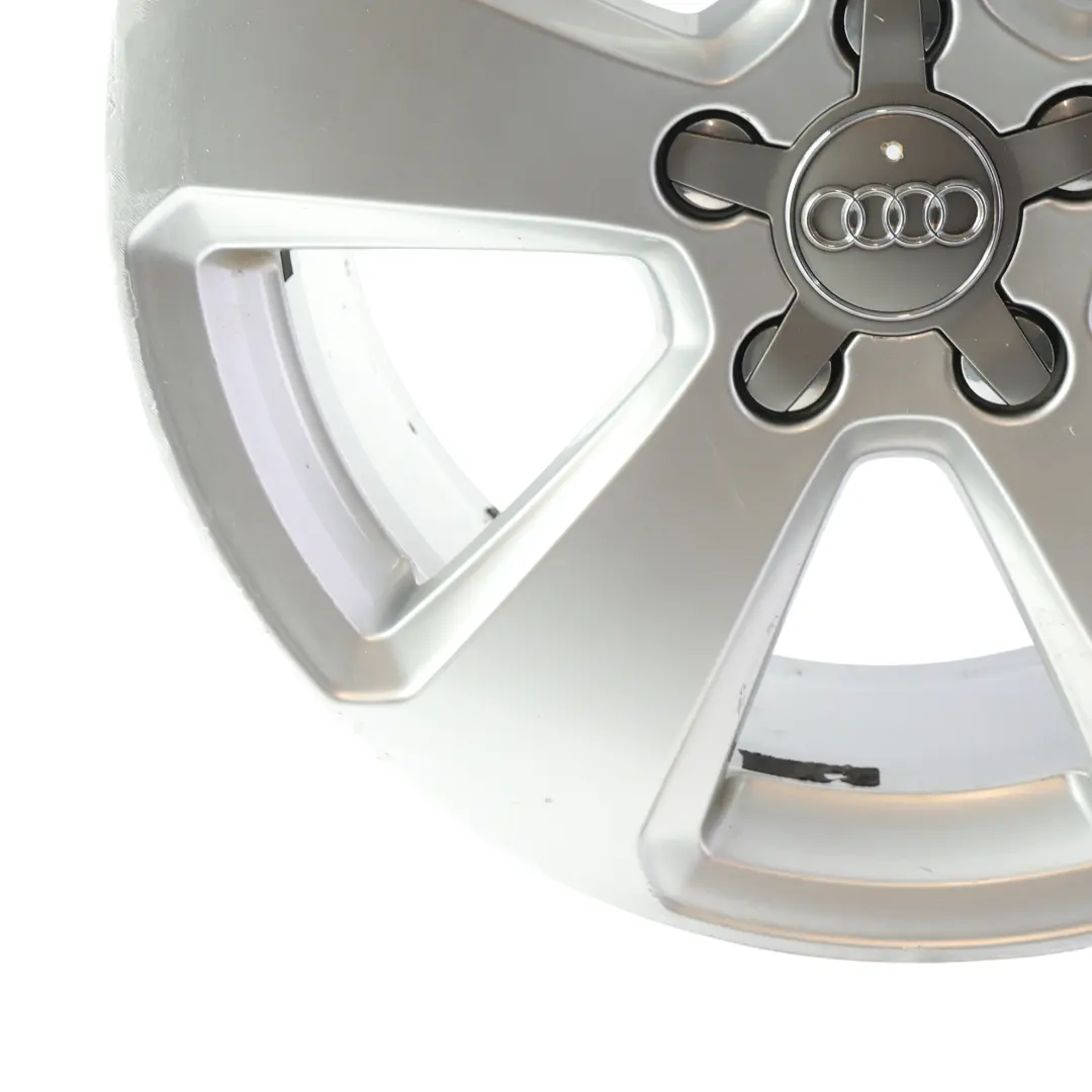 Alloy Wheel Rim 17" 7.5J ET43 Star Spoke to Audi A3 8V Silver with Part number 8V0601025P Audi A3 8V Silver Alloy Wheel Rim 17" 7.5J ET43 Star Spoke - SKU 8V0601025P-3 - Part number 8V0601025P