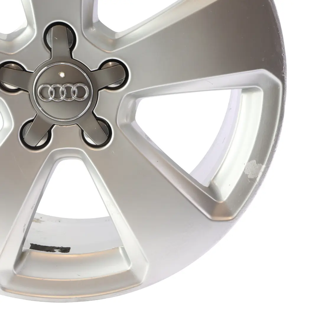 Alloy Wheel Rim 17" 7.5J ET43 Star Spoke to Audi A3 8V Silver with Part number 8V0601025P Audi A3 8V Silver Alloy Wheel Rim 17" 7.5J ET43 Star Spoke - SKU 8V0601025P-3 - Part number 8V0601025P