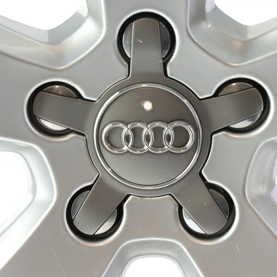 Audi A3 8V Silver Alloy Wheel Rim 17" 7.5J ET43 Star Spoke - SKU 8V0601025P-3 - Part number 8V0601025P
