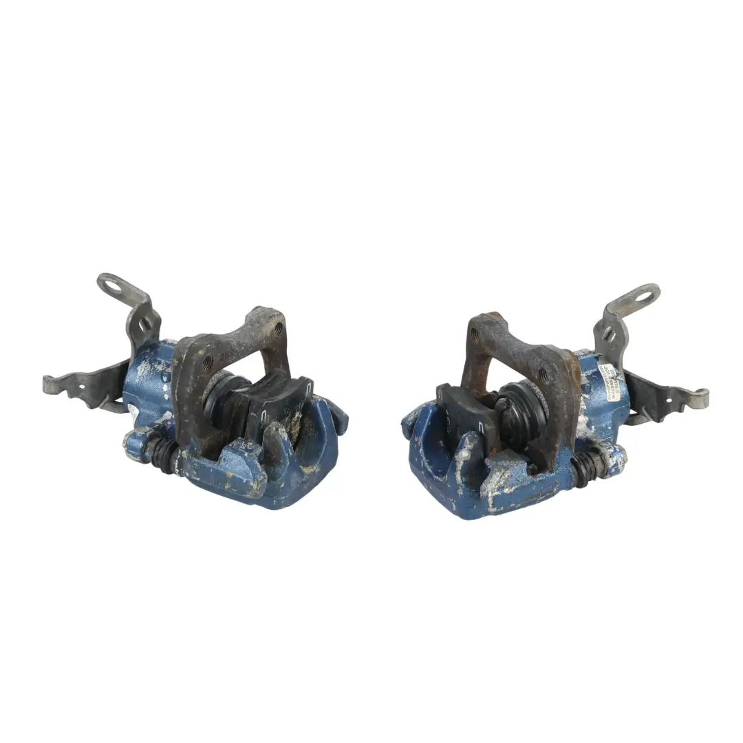 VW Golf SV Seat Leon Mk3 Brake Caliper Set Front Left Right N/O/S Blue Painted - SKU 8V0615123-2 - Part number 8V0615123