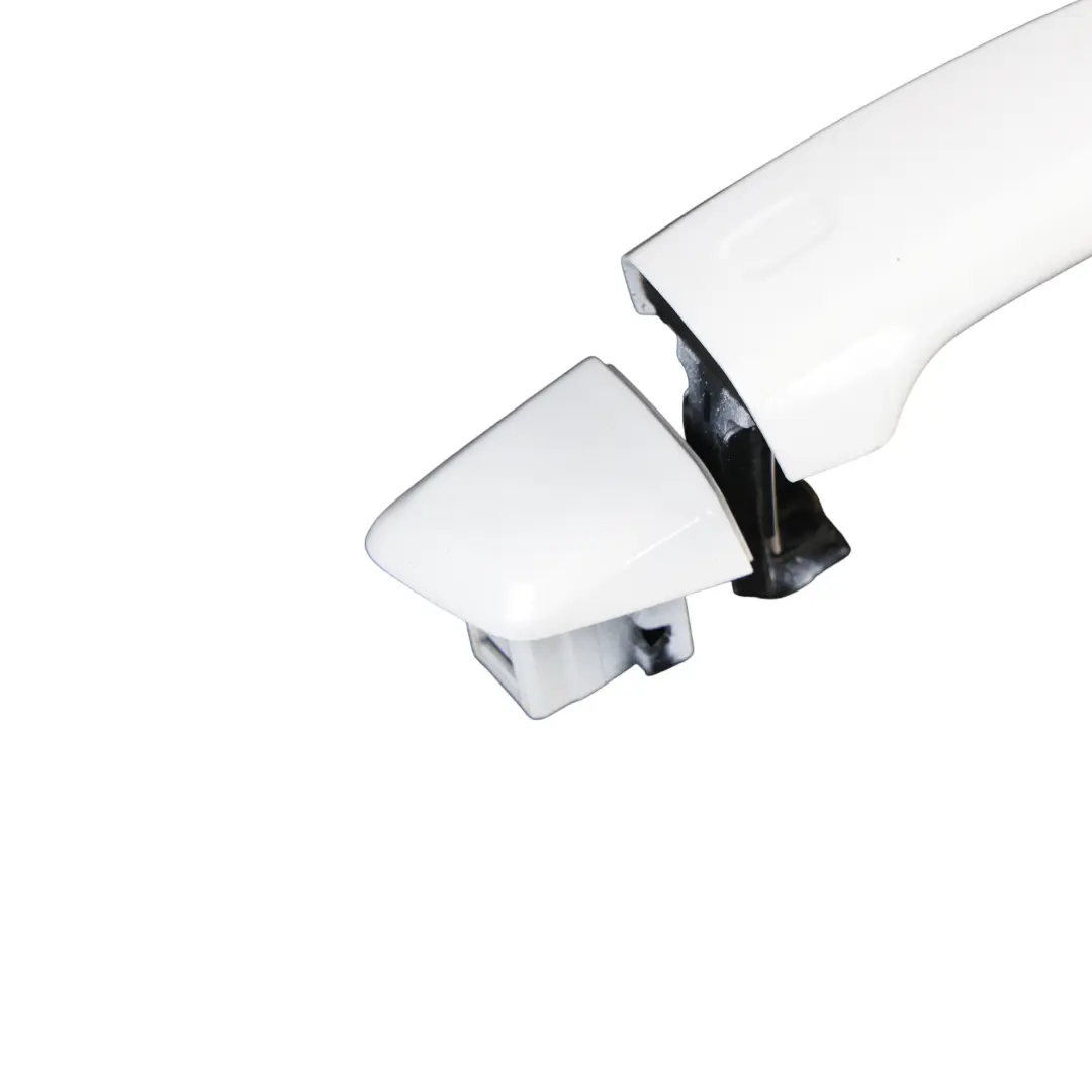 Audi TT FV A1 GB A3 8V Rear Door Grab Handle Right O/S Glacier White Pearl - S9R - SKU 8V0837206A-MGW - Part number 8V0837206A