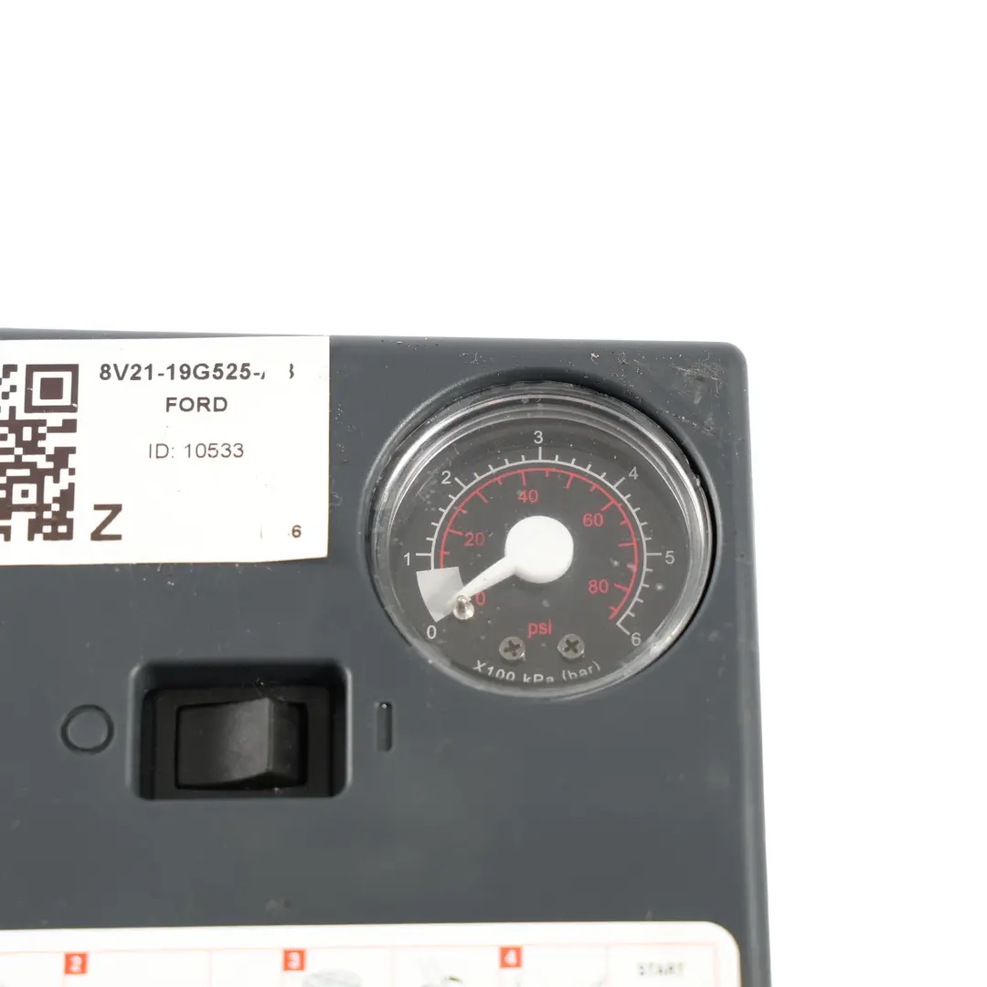 Ford Fiesta MK7 Compressore Aria Gonfiaggio Pneumatici Emergenza 8V2119G525AB - SKU 8V21-19G525-AB - Numero di parte 8V21-19G525-AB