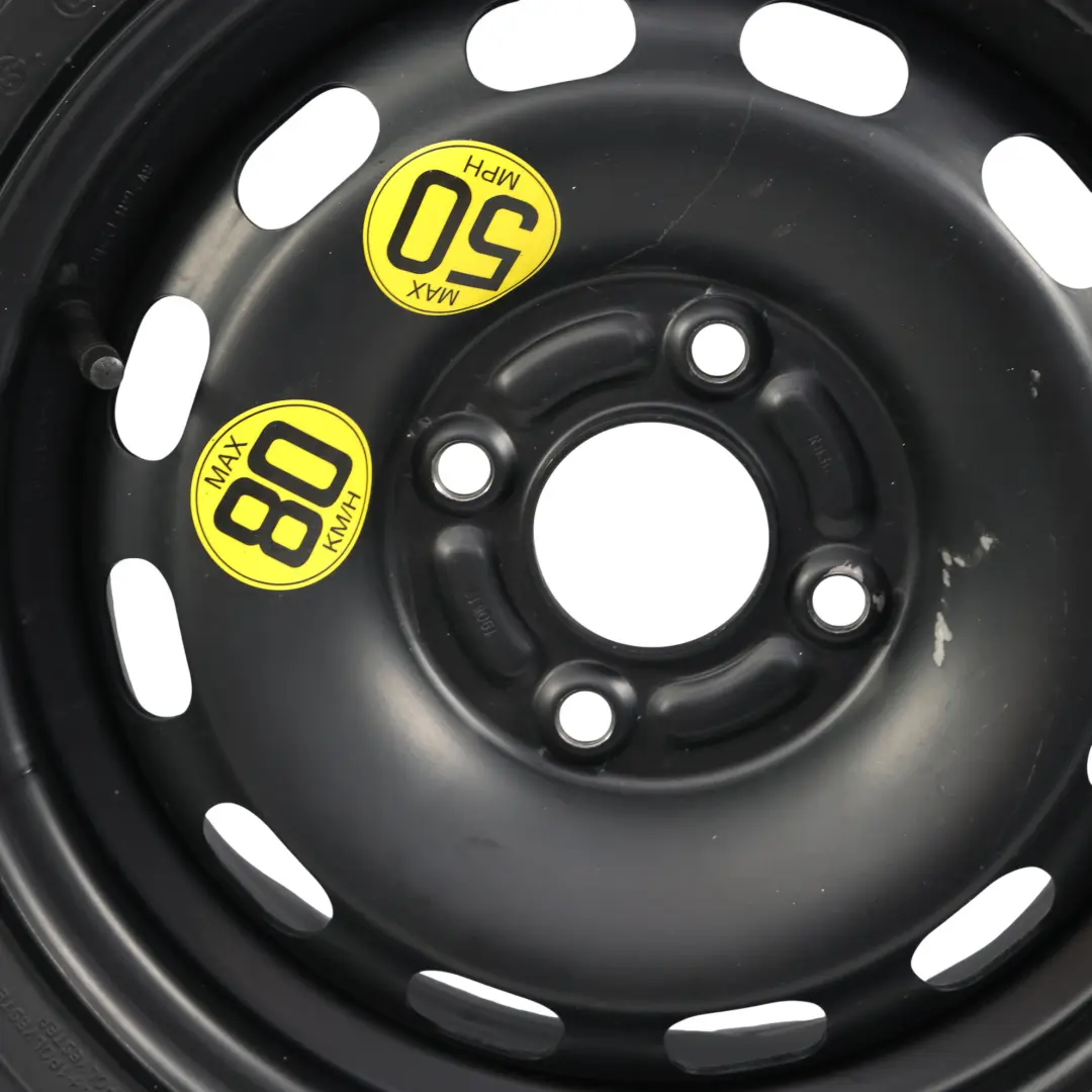 Spare Wheel 14" 5,5J ET:37,5 Tyre 175/65 Hankook to Ford Fiesta Mk7 with Part number 8V21BB-12290 Ford Fiesta Mk7 Spare Wheel 14" 5,5J ET:37,5 Tyre 175/65 Hankook - SKU 8V21BB-12290 - Part number 8V21BB-12290