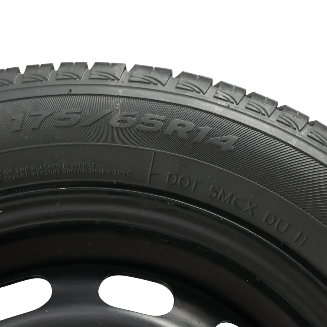 Ruota Scorta 14" 5,5J ET:37,5 175/65 Hankook per Ford Fiesta Mk7 con numero di parte 8V21BB-12290 Ford Fiesta Mk7 Ruota Scorta 14" 5,5J ET:37,5 175/65 Hankook - SKU 8V21BB-12290 - Numero di parte 8V21BB-12290