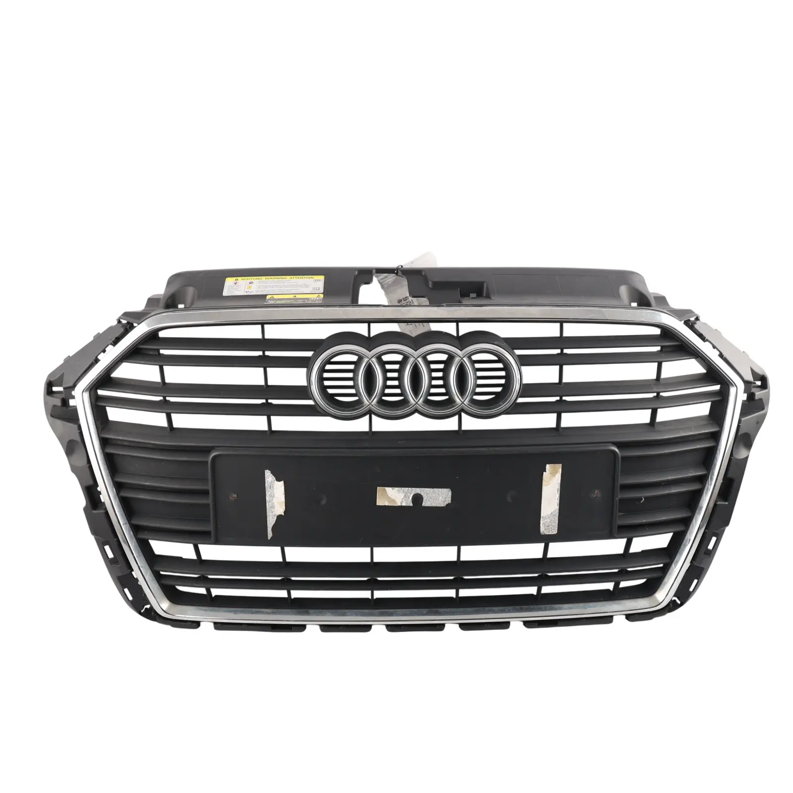 Audi A3 8V Bumper Grille Front Trim Panel Cover Centre Emblem 8V3853651AA