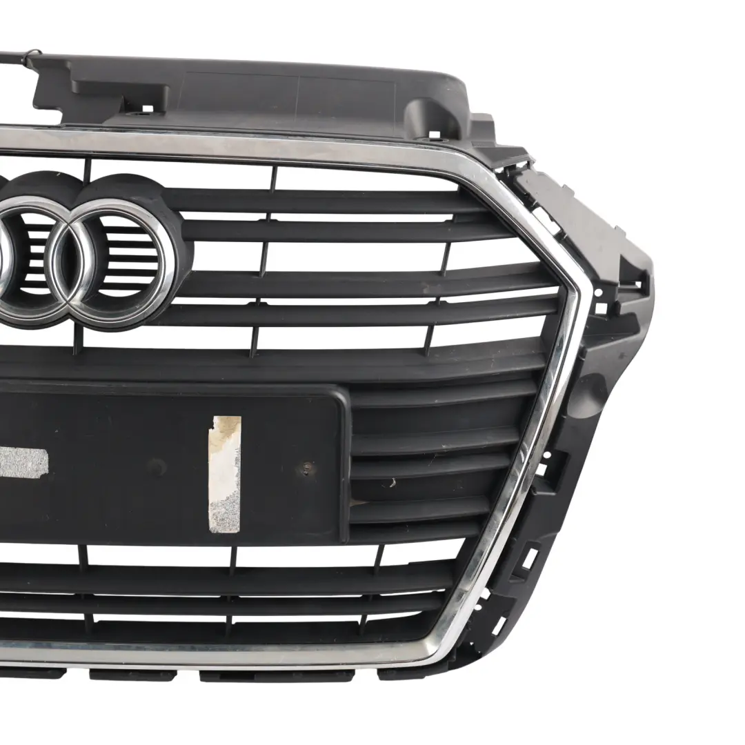 Audi A3 8V Bumper Grille Front Trim Panel Cover Centre Emblem - SKU 8V3853651AA - Part number 8V3853651AA