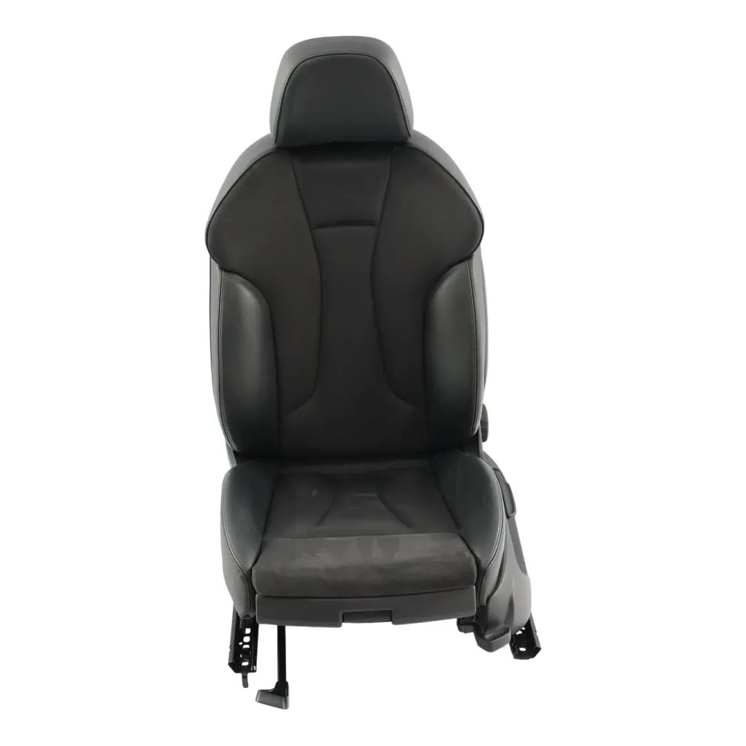 Audi A3 8V Front Seat Left N/S Black Leather Cloth Fabric Alcantara - SKU 8V4881805F - Part number 8V4881805F