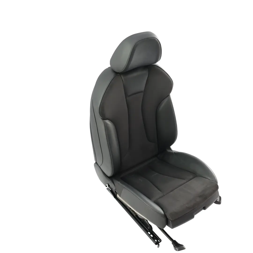 Audi A3 8V Front Seat Left N/S Black Leather Cloth Fabric Alcantara - SKU 8V4881805F - Part number 8V4881805F