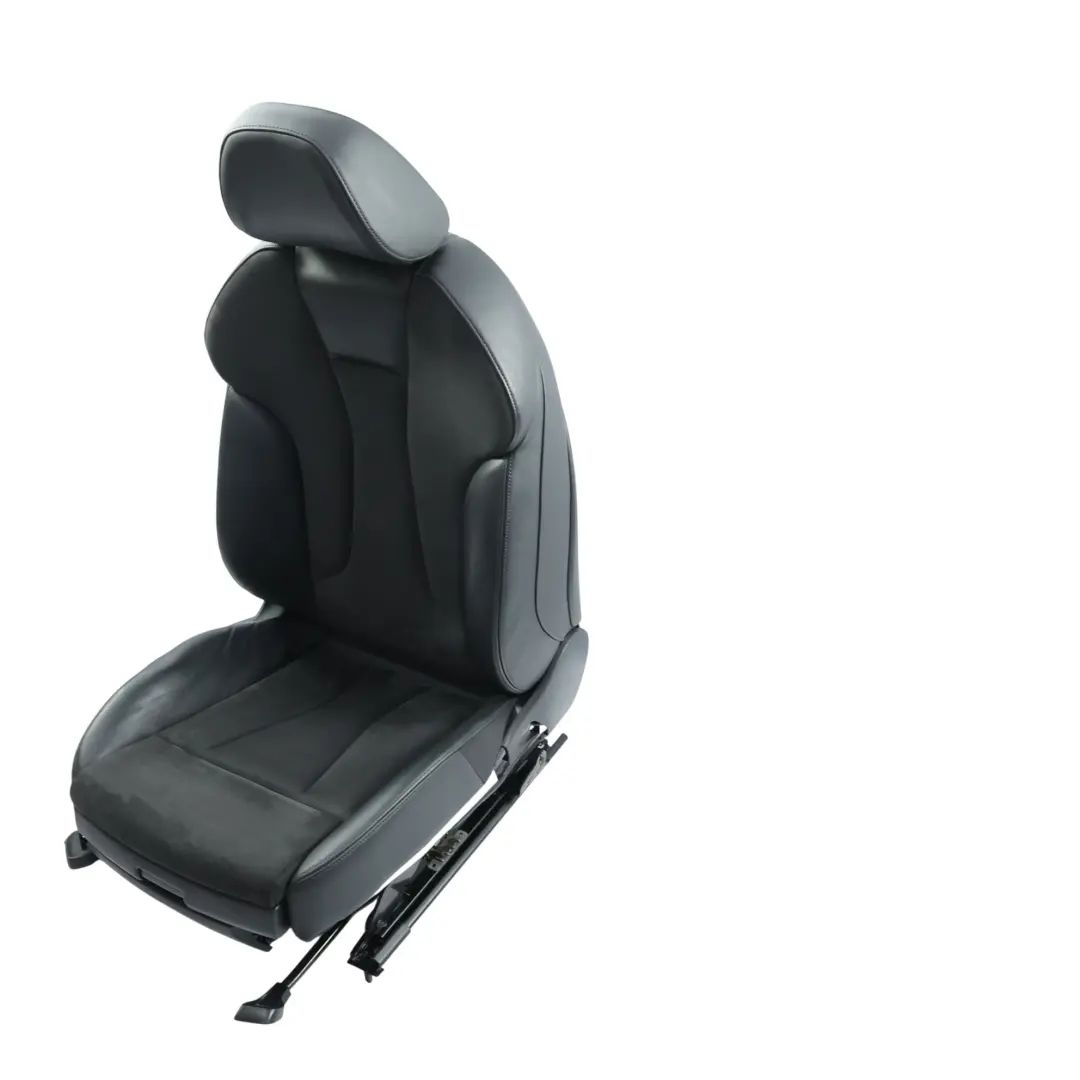 Audi A3 8V Front Seat Right O/S Black Leather Cloth Fabric Alcantara - SKU 8V4881806F - Part number 8V4881806F