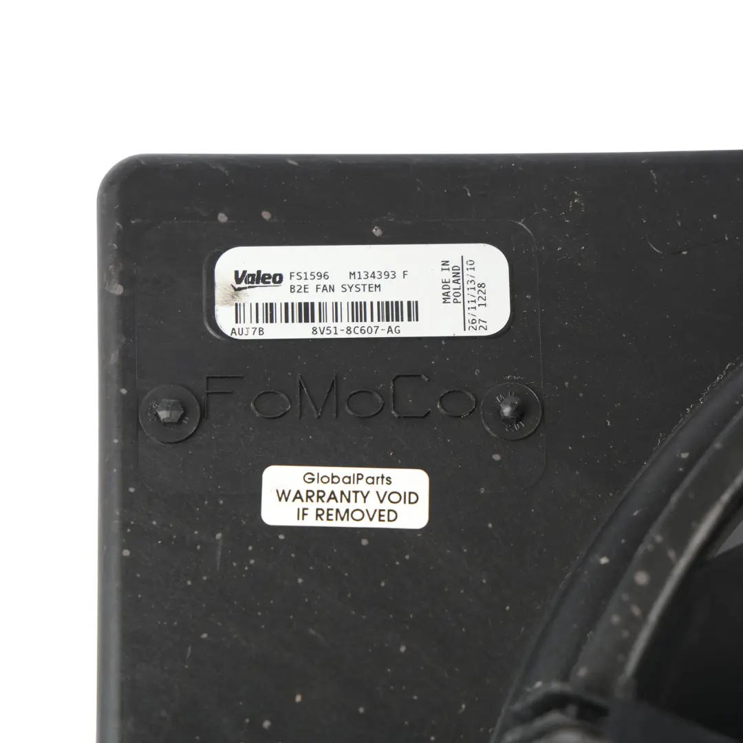 Radiator Cooling Fan Shroud 1.25 Petrol to Ford Fiesta Mk7 with Part number 8V51-8C607-AG Ford Fiesta Mk7 Radiator Cooling Fan Shroud 1.25 Petrol - SKU 8V51-8C607-AG - Part number 8V51-8C607-AG