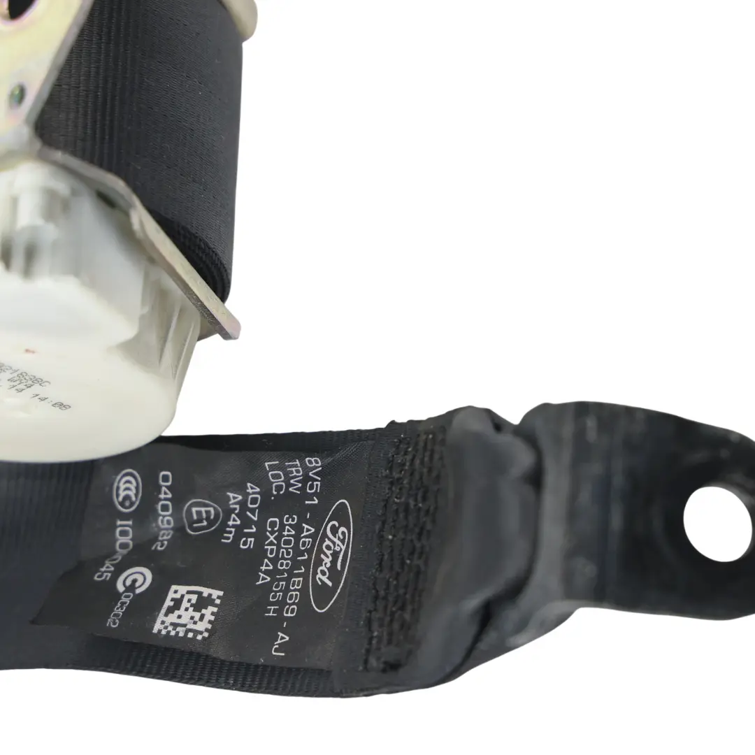 Ford Fiesta Mk7 Rear Seat Belt Seatbelt Left N/S - SKU 8V51-A611B69-AJ - Part number 8V51-A611B69-AJ
