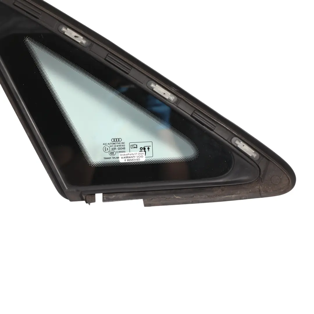 Audi A3 S3 8V Quarter Fixed Window Glass AS2 Rear Left N/S - SKU 8V5845297F - Part number 8V5845297F
