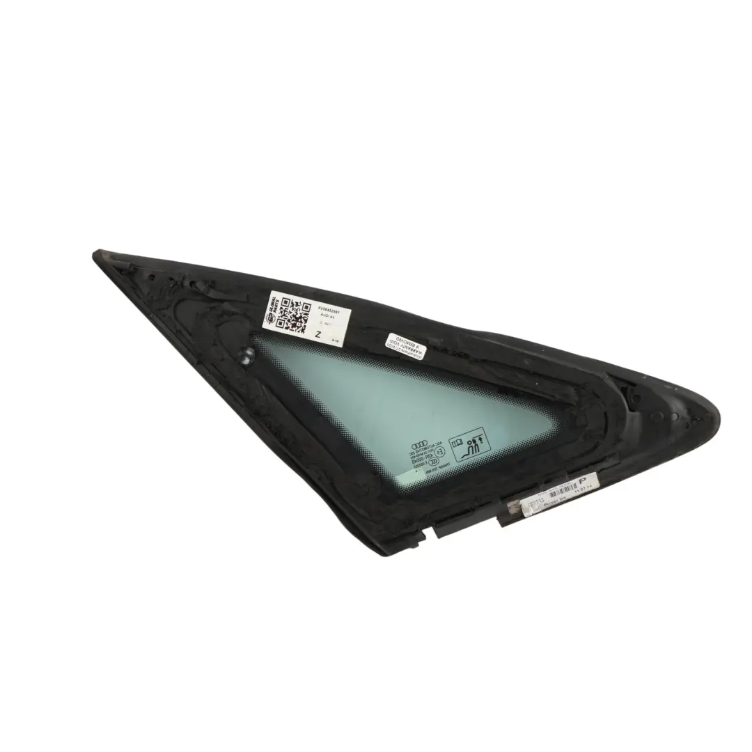 Audi A3 S3 8V Side Window Quarter Glass Rear Right O/S Glazing AS2 - SKU 8V5845298F - Part number 8V5845298F