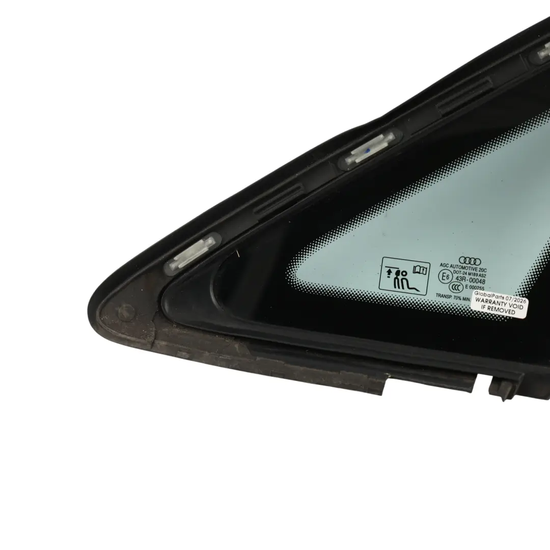 Audi A3 S3 8V Side Window Quarter Glass Rear Right O/S Glazing AS2 - SKU 8V5845298F - Part number 8V5845298F