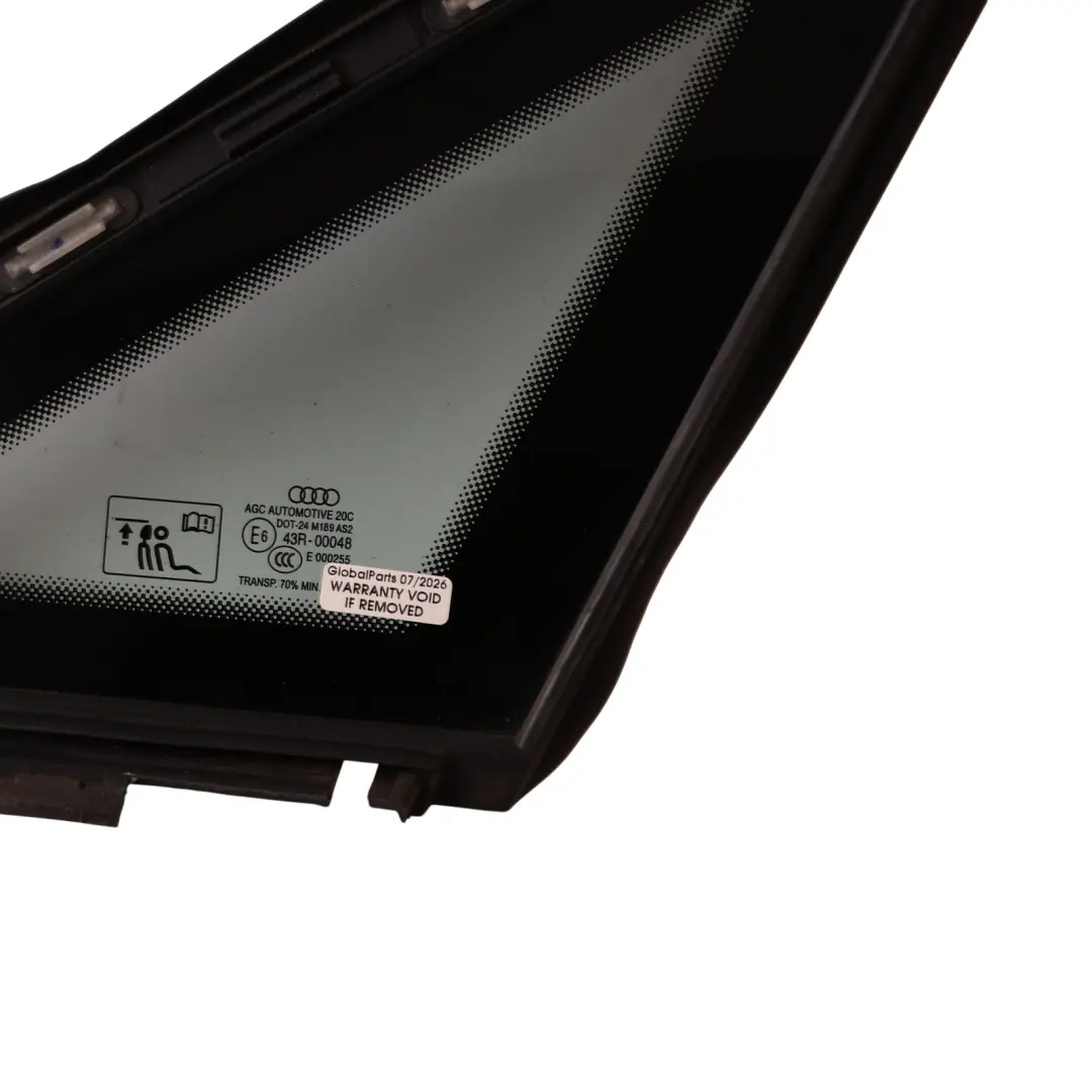 Audi A3 S3 8V Side Window Quarter Glass Rear Right O/S Glazing AS2 - SKU 8V5845298F - Part number 8V5845298F