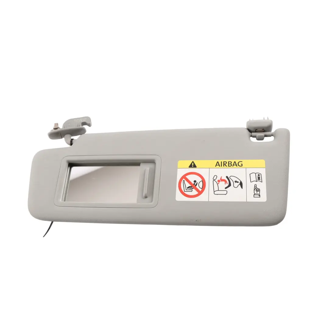 Sun Visor Interior Trim Panel Cover Grey Left N/S to Audi A4 B9 with Part number 8V5857551T Audi A4 B9 Sun Visor Interior Trim Panel Cover Grey Left N/S - SKU 8V5857551T - Part number 8V5857551T