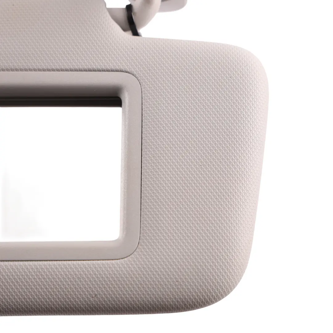 Audi A4 B9 Sun Visor Cover Shade Mirror Right O/S Side Grey - SKU 8V5857552A - Part number 8V5857552A