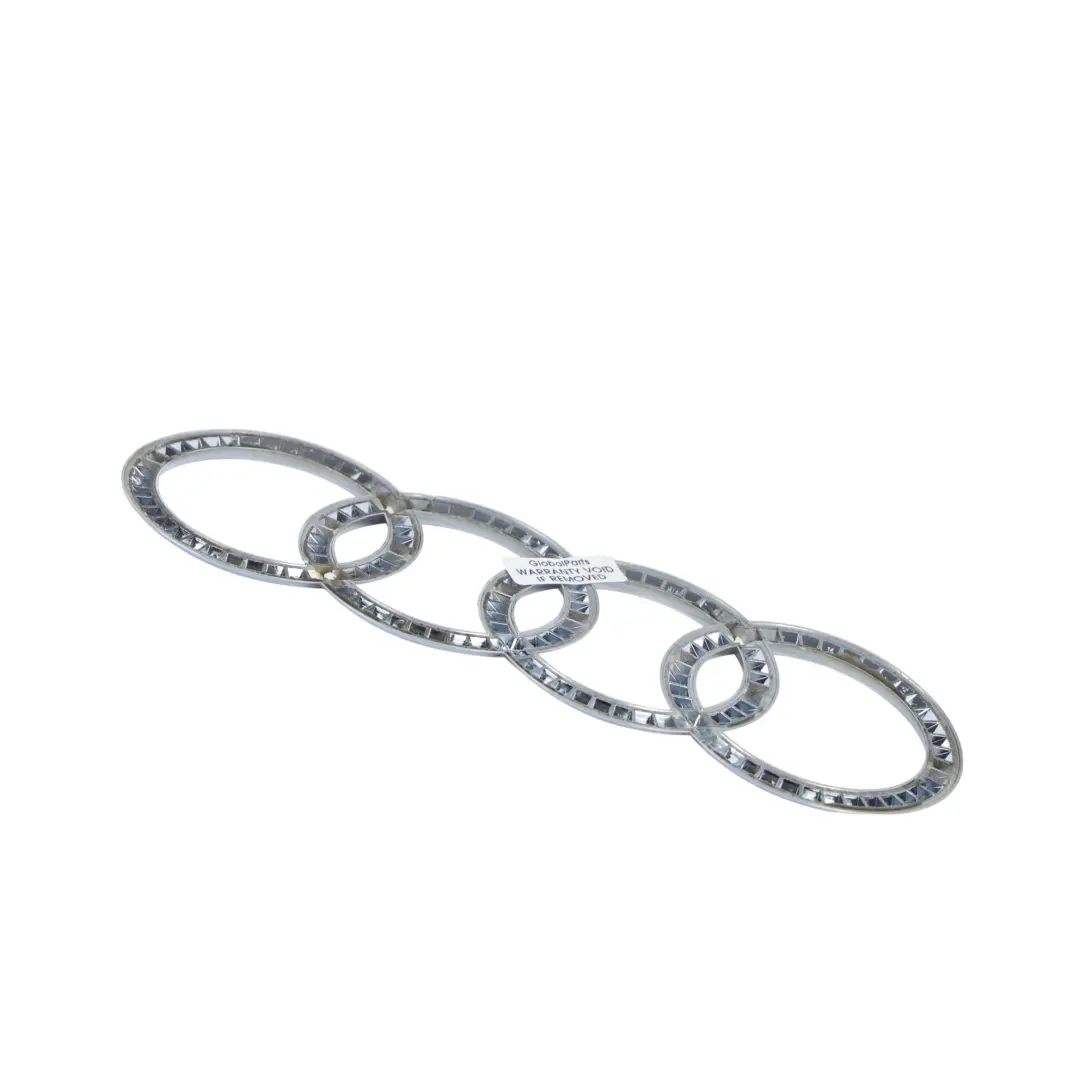Emblema Badge Anelli Portellone Bagagliaio Posteriore per Audi A4 B9 con numero di parte 8W0071802 Audi A4 B9 Emblema Badge Anelli Portellone Bagagliaio Posteriore - SKU 8W0071802 - Numero di parte 8W0071802