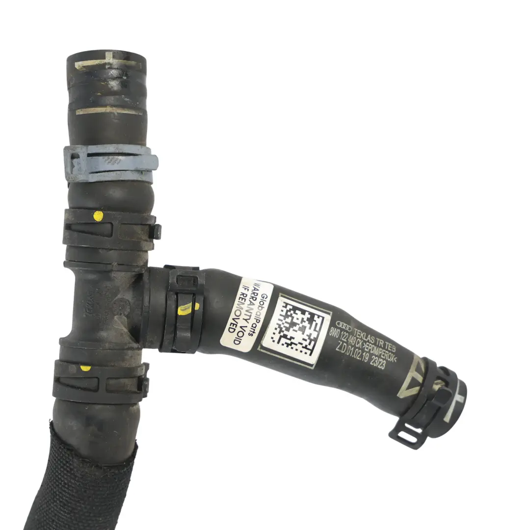Audi A4 B9 A5 F5 Water Coolant Pipe Hose Line 3.0 TDI - SKU 8W0122449CK - Part number 8W0122449CK