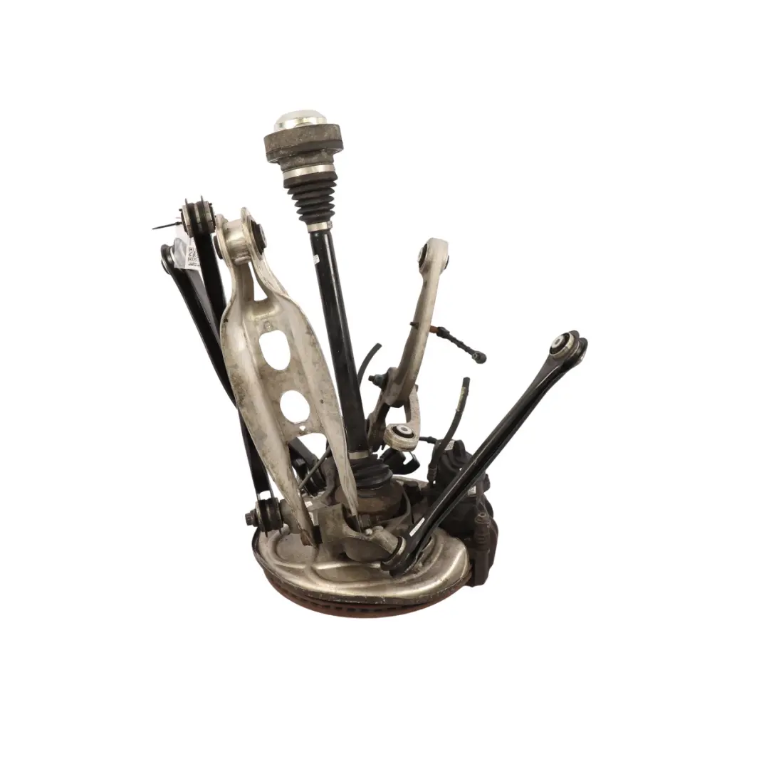 Suspension Leg Rear Left N/S Wheel Carrier Brake Disc Caliper to Audi A4 B9 with Part number 8W0505431Q Audi A4 B9 Suspension Leg Rear Left N/S Wheel Carrier Brake Disc Caliper - SKU 8W0505431Q-2 - Part number 8W0505431Q