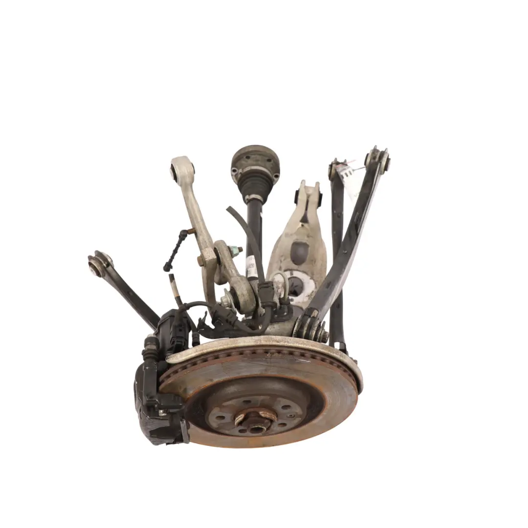 Suspension Leg Rear Left N/S Wheel Carrier Brake Disc Caliper to Audi A4 B9 with Part number 8W0505431Q Audi A4 B9 Suspension Leg Rear Left N/S Wheel Carrier Brake Disc Caliper - SKU 8W0505431Q-2 - Part number 8W0505431Q