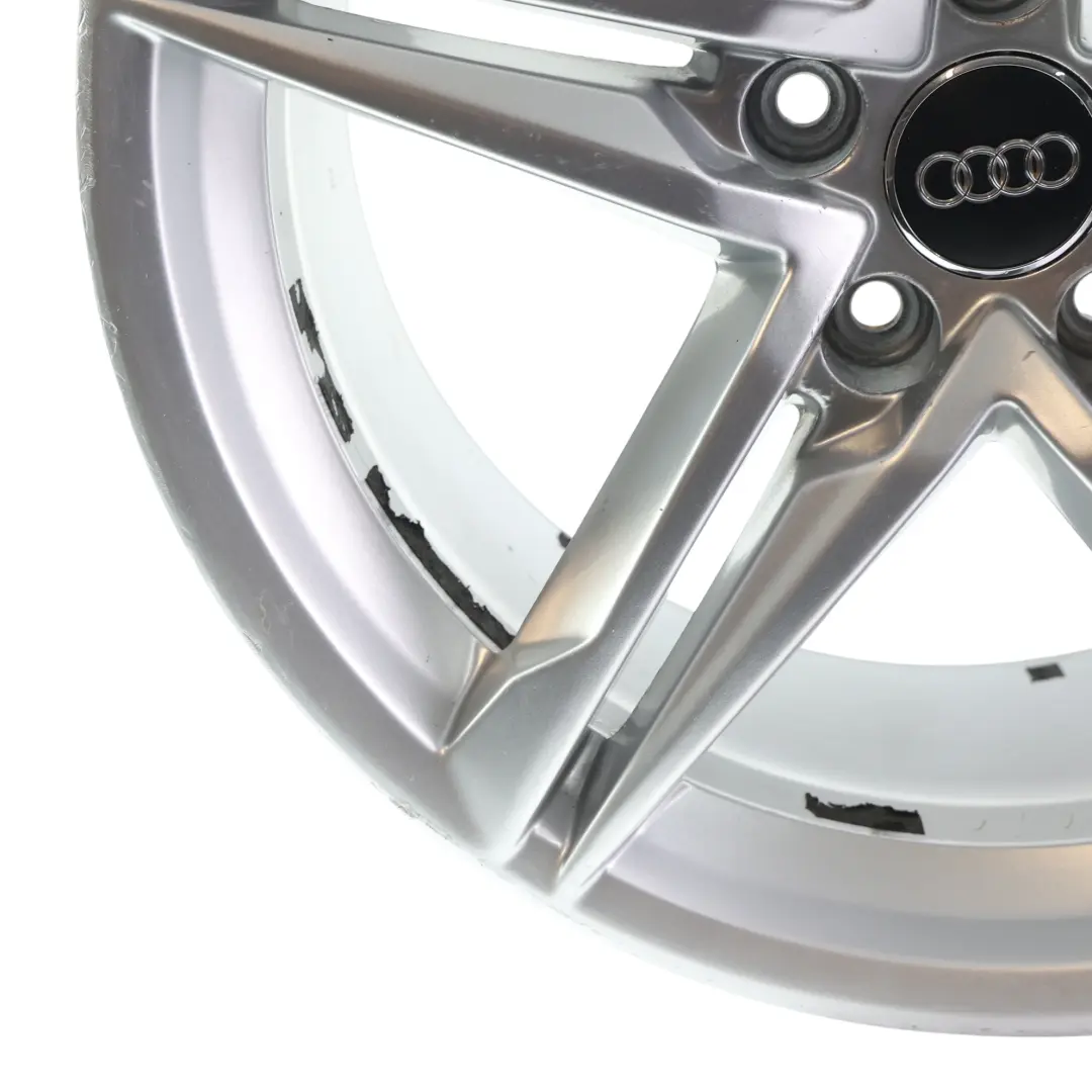 Audi A5 S5 F5 Felga Aluminiowa Srebrna 18" 8.5J ET:29 - SKU 8W0601025DE-1 - Numer Części 8W0601025DE