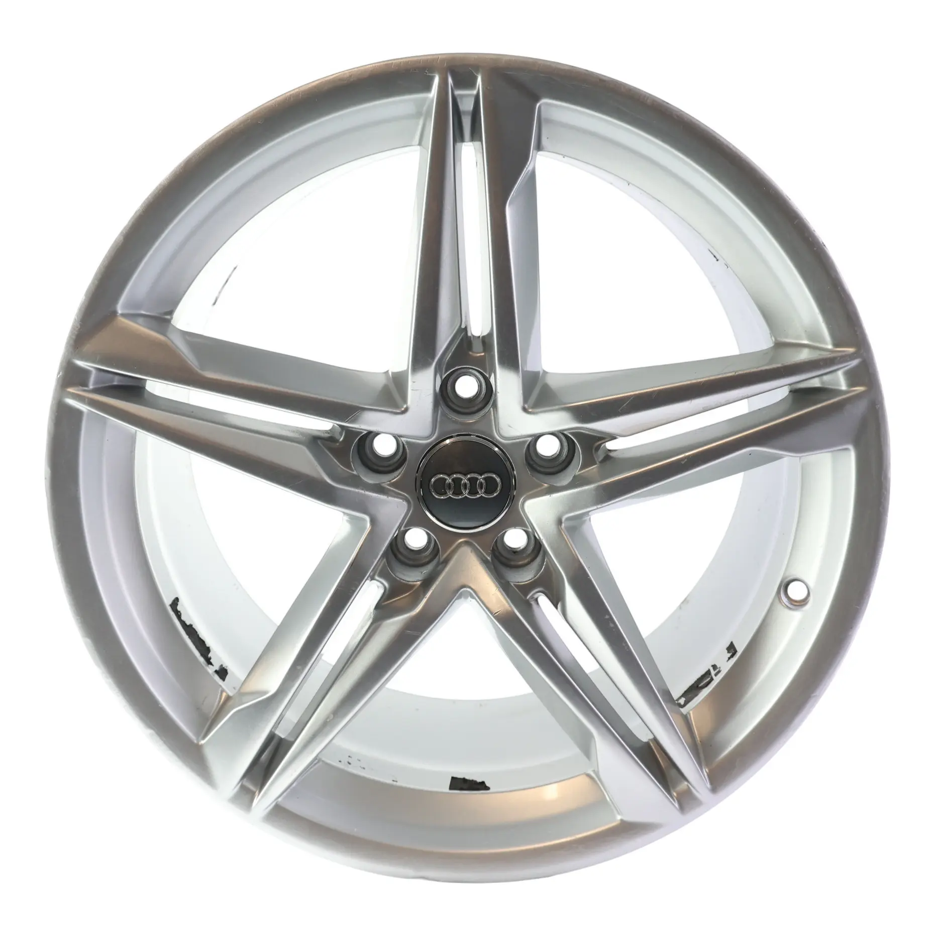 Audi A5 S5 F5 Alloy Wheel Rim Silver 18" 8.5J ET:29 5 Double Spoke 8W0601025DE