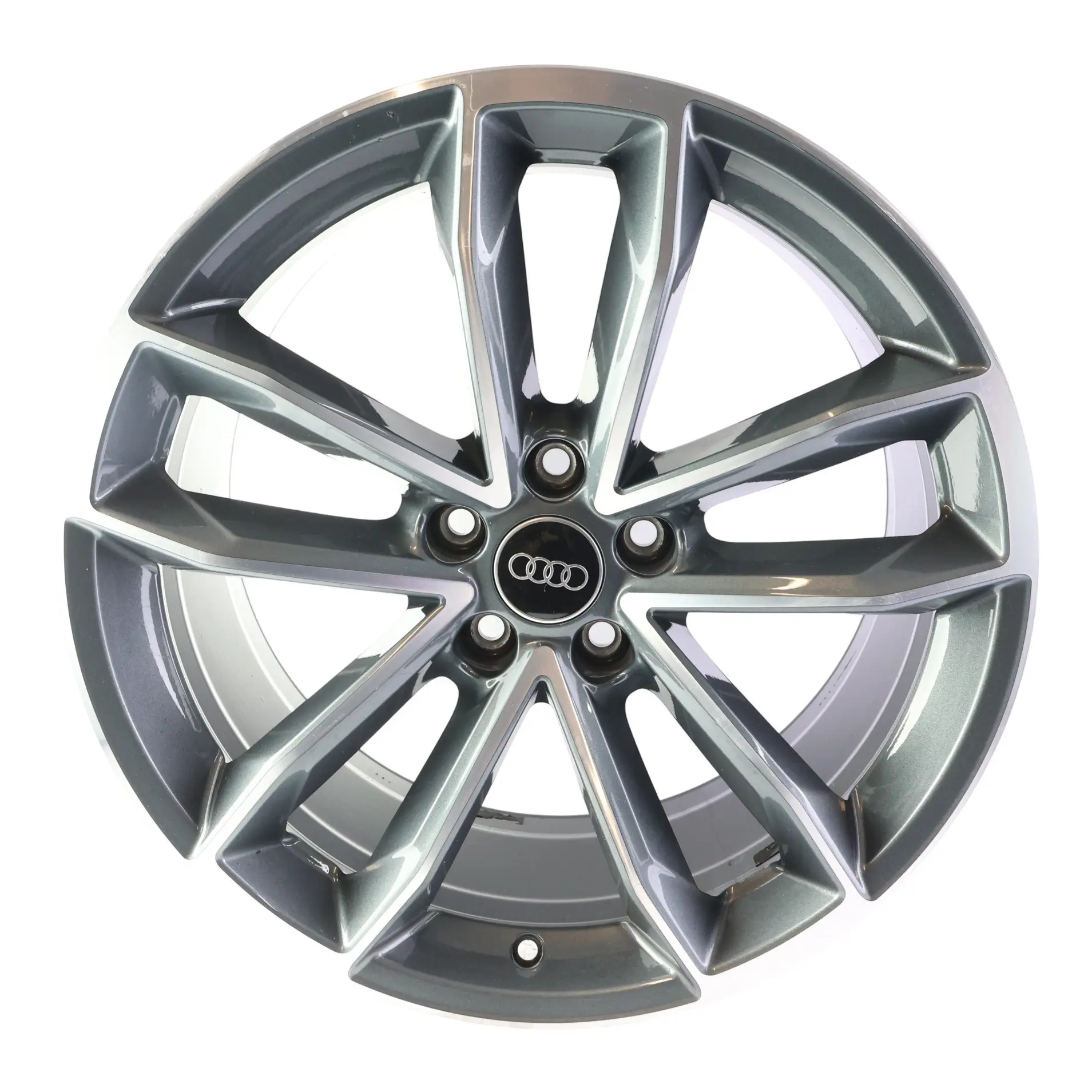 Audi A5 S5 5F Bicolore Grigio Cerchio In Lega Leggera 19" 8,5J ET:32 8W0601025DF