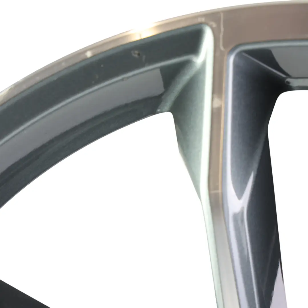 Audi A5 S5 5F Bicolor Grey Wheel Light Alloy Rim 19" 8,5J ET:32 - SKU 8W0601025DF-1 - Part number 8W0601025DF