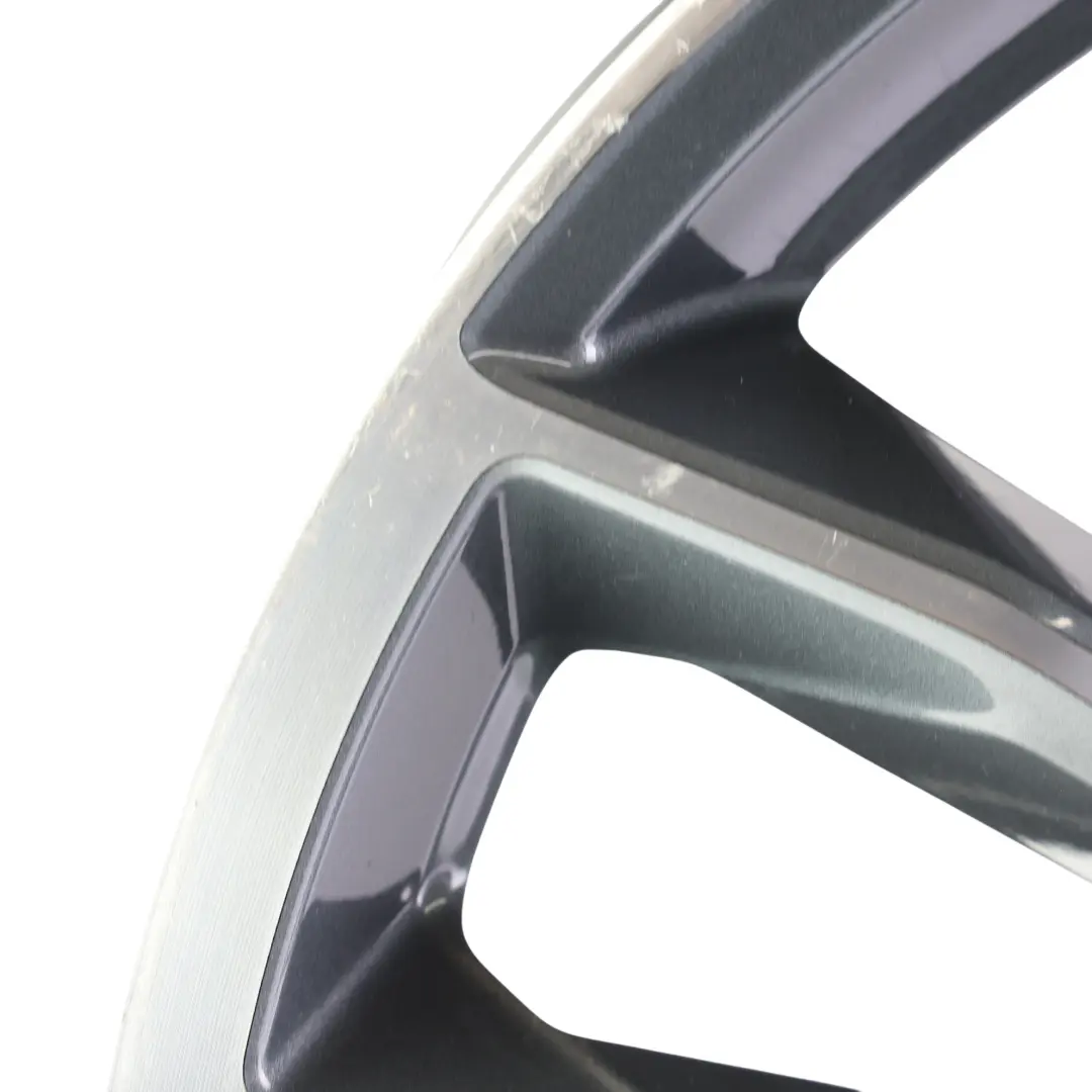 Audi A5 S5 5F Bicolor Grey Wheel Light Alloy Rim 19" 8,5J ET:32 - SKU 8W0601025DF-1 - Part number 8W0601025DF