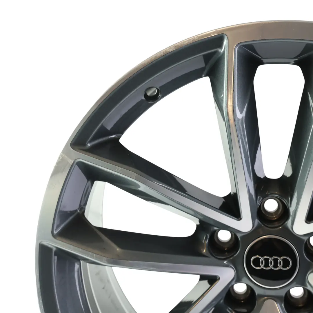  Llanta De Aleación Ligera Audi A5 S5 5F Bicolor Gris 19" 8,5J ET:32 - SKU 8W0601025DF-2 - Número de pieza 8W0601025DF