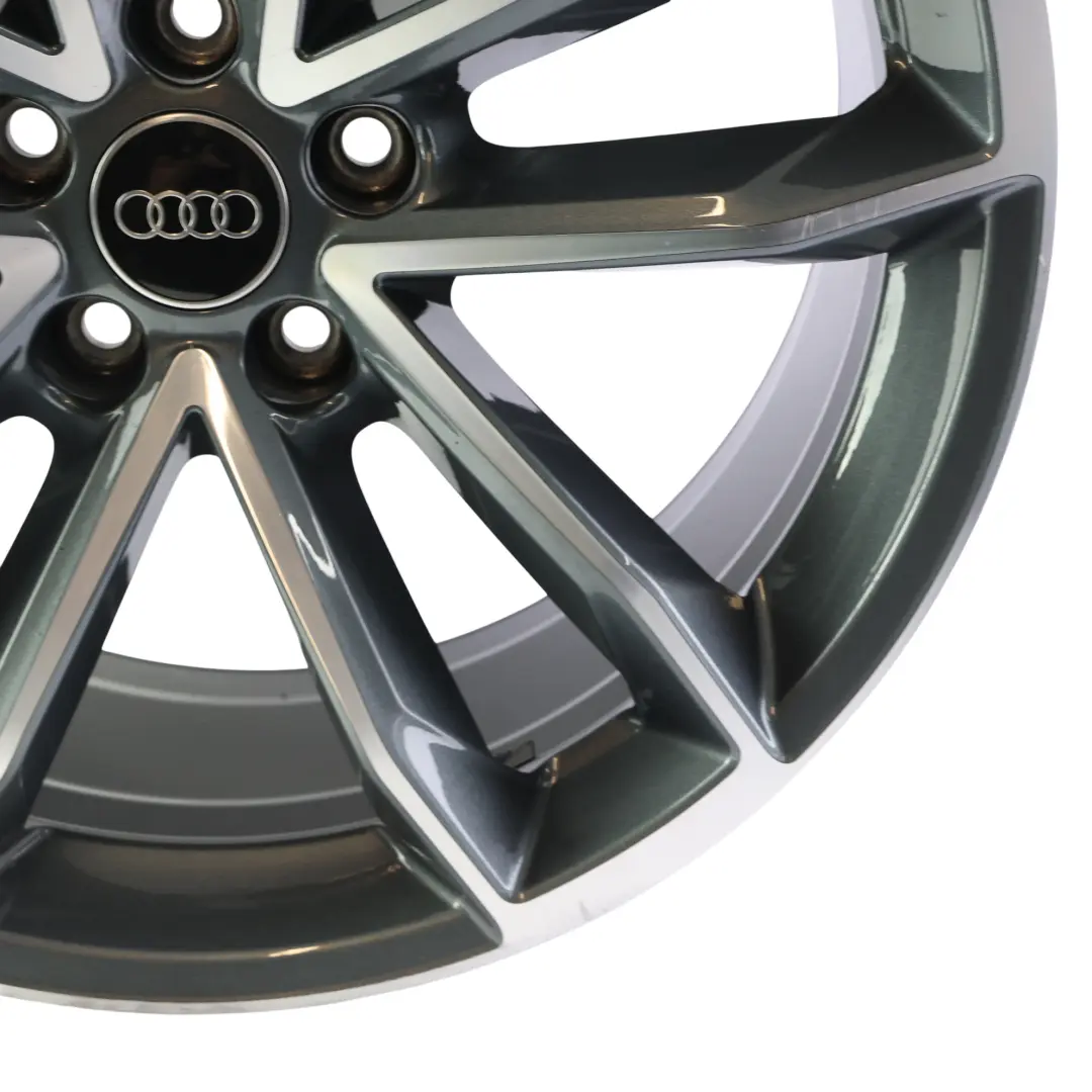  Llanta De Aleación Ligera Audi A5 S5 5F Bicolor Gris 19" 8,5J ET:32 - SKU 8W0601025DF-2 - Número de pieza 8W0601025DF