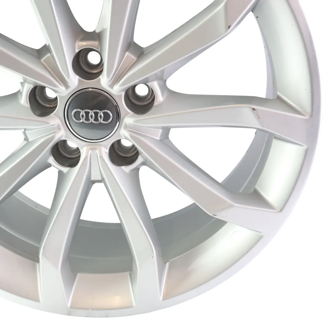 Alloy Wheel Rim 18" 8J ET:40 5x112 to Audi A4 B9 Silver with Part number 8W0601025H Audi A4 B9 Silver Alloy Wheel Rim 18" 8J ET:40 5x112 - SKU 8W0601025H-1 - Part number 8W0601025H