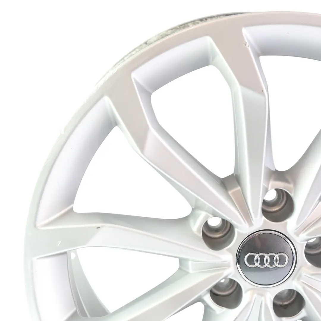 Audi A4 B9 Jante Alliage Argent 18" 8J ET:40 5x112 - SKU 8W0601025H-2 - Numéro de pièce 8W0601025H