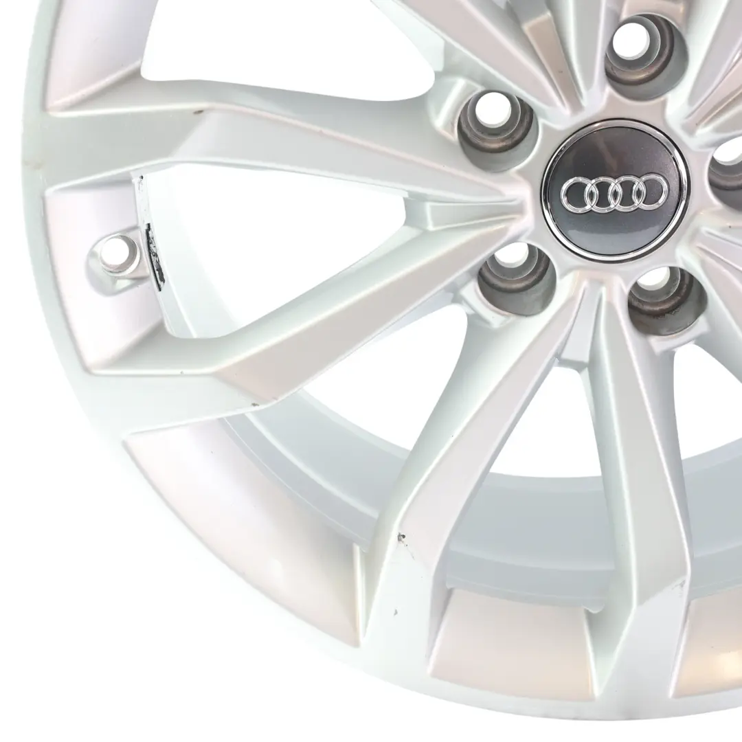 Alloy Wheel Rim 18" 8J ET:40 5x112 to Audi A4 B9 Silver with Part number 8W0601025H Audi A4 B9 Silver Alloy Wheel Rim 18" 8J ET:40 5x112 - SKU 8W0601025H-3 - Part number 8W0601025H