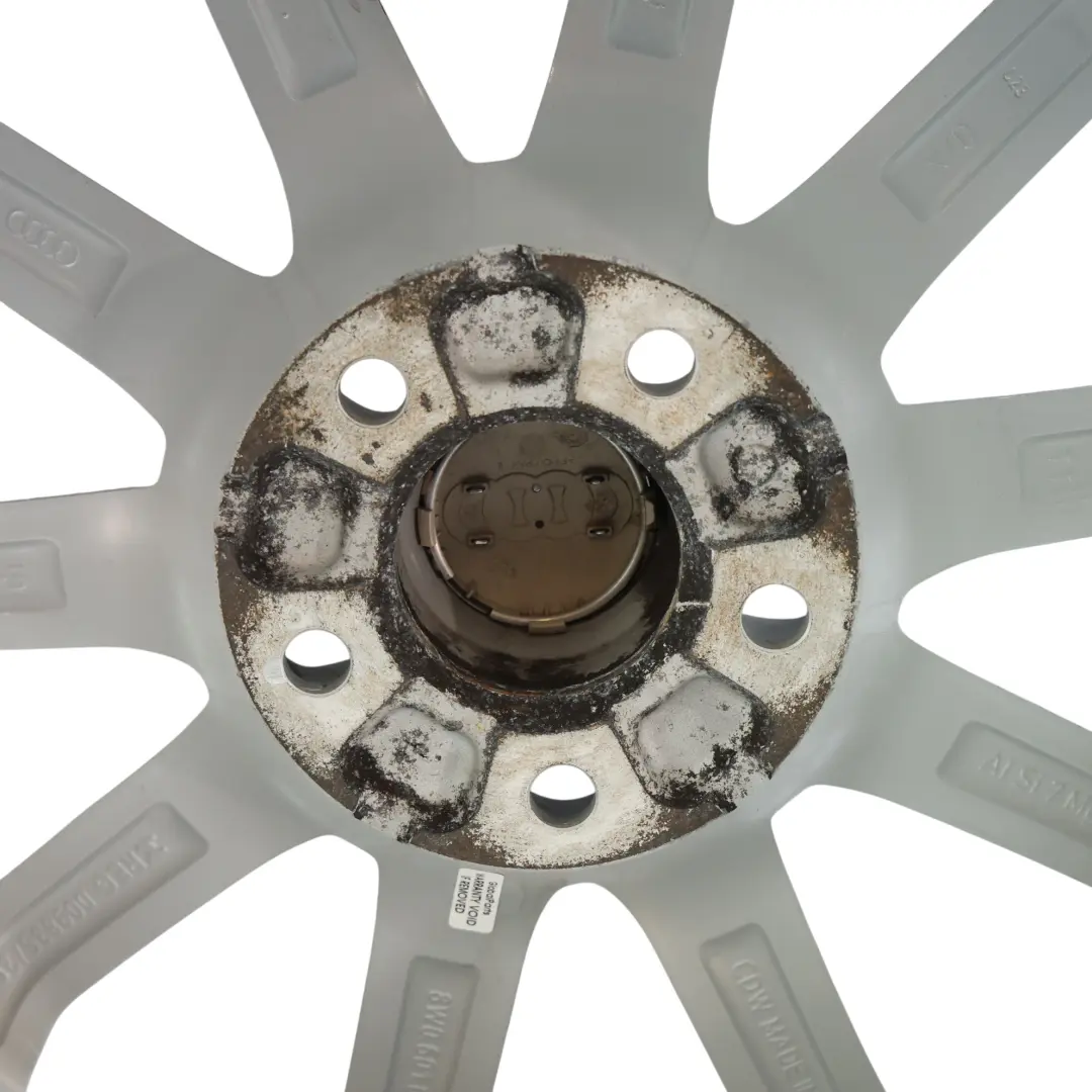 Srebrna Felga Aluminiowa 18" 8J ET40 5x112 do Audi A4 B9 o numerze 8W0601025H Audi A4 B9 Srebrna Felga Aluminiowa 18" 8J ET40 5x112 - SKU 8W0601025H-4 - Numer Części 8W0601025H