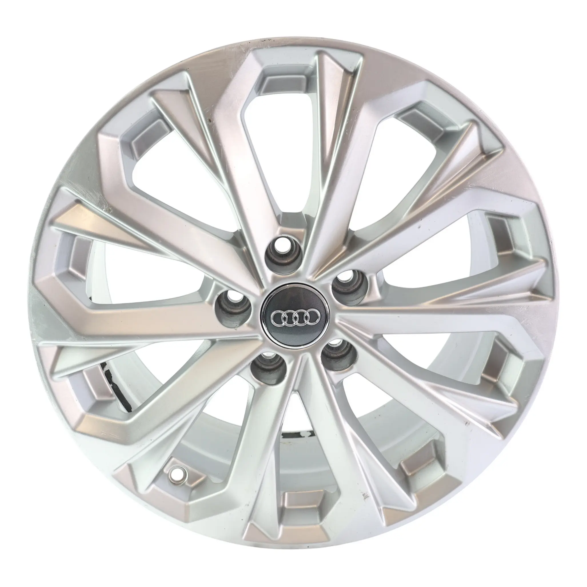 Audi A4 B9 8W Wheel Rim Alloy Silver 17" 7J ET:38 10-Spoke 8W0601025L