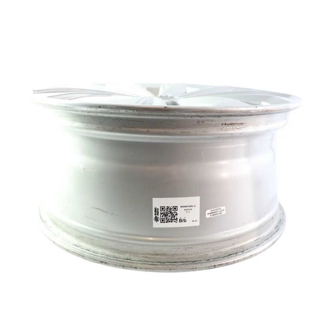 Audi A4 B9 8W Jante Alliage Argent 17" 7J ET:38 10 Branches - SKU 8W0601025L-2 - Numéro de pièce 8W0601025L