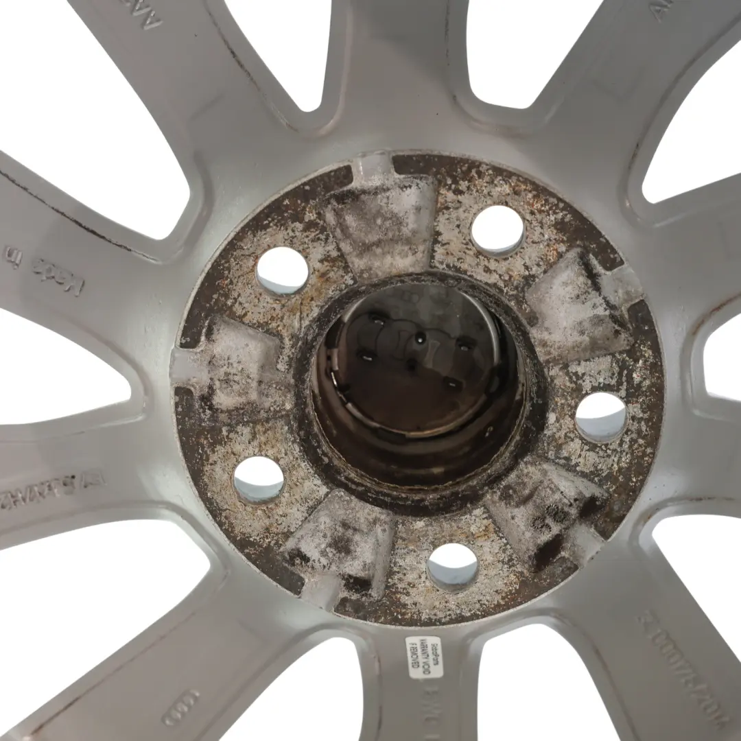 Rim Alloy Silver 17" 7J ET:38 10-Spoke to Audi A4 B9 8W Wheel with Part number 8W0601025L Audi A4 B9 8W Wheel Rim Alloy Silver 17" 7J ET:38 10-Spoke - SKU 8W0601025L-2 - Part number 8W0601025L