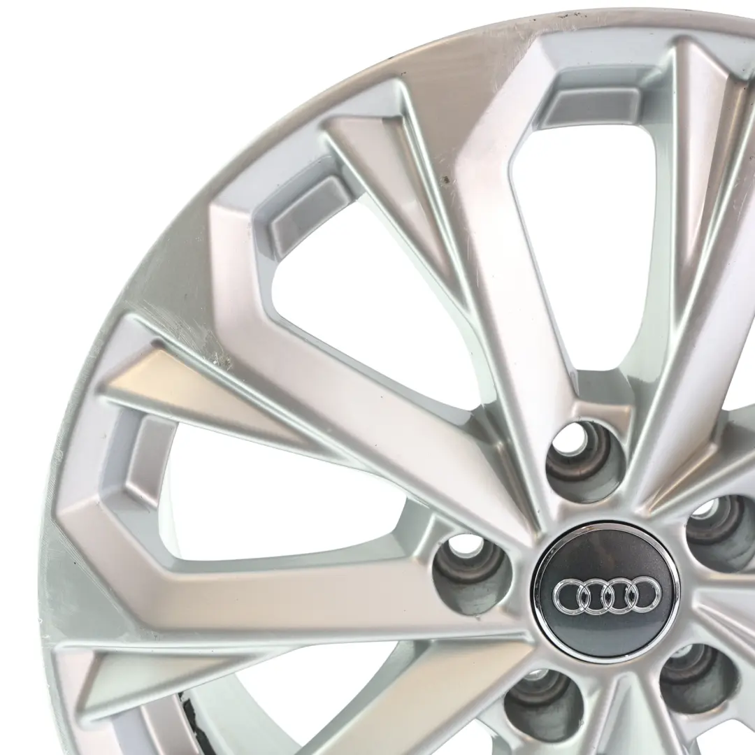 Audi A4 B9 8W Wheel Rim Alloy Silver 17" 7J ET:38 10-Spoke - SKU 8W0601025L-2 - Part number 8W0601025L
