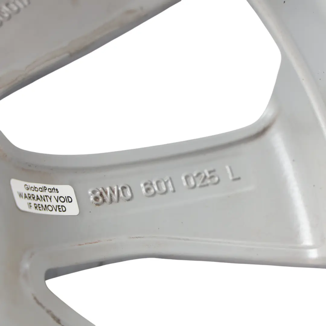 Audi A4 B9 8W Silver Wheel Alloy Rim 17" 7J ET:38 10-Spoke - SKU 8W0601025L-4 - Part number 8W0601025L