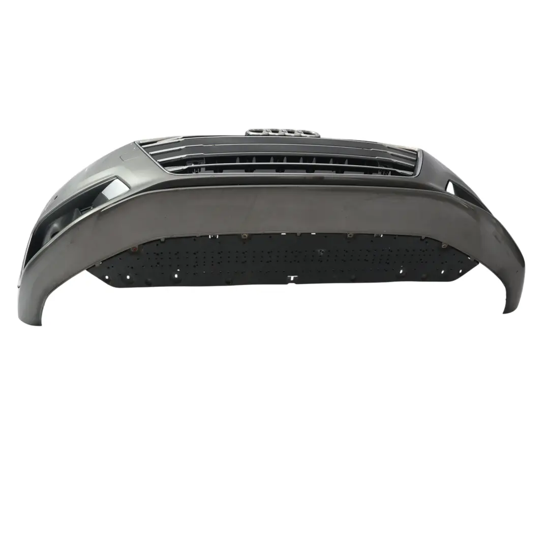Audi A4 B9 Zderzak Przedni PDC Terra Szary Metaliczny X7H - SKU 8W0807065AT-TEG - Numer Części 8W0807065AT