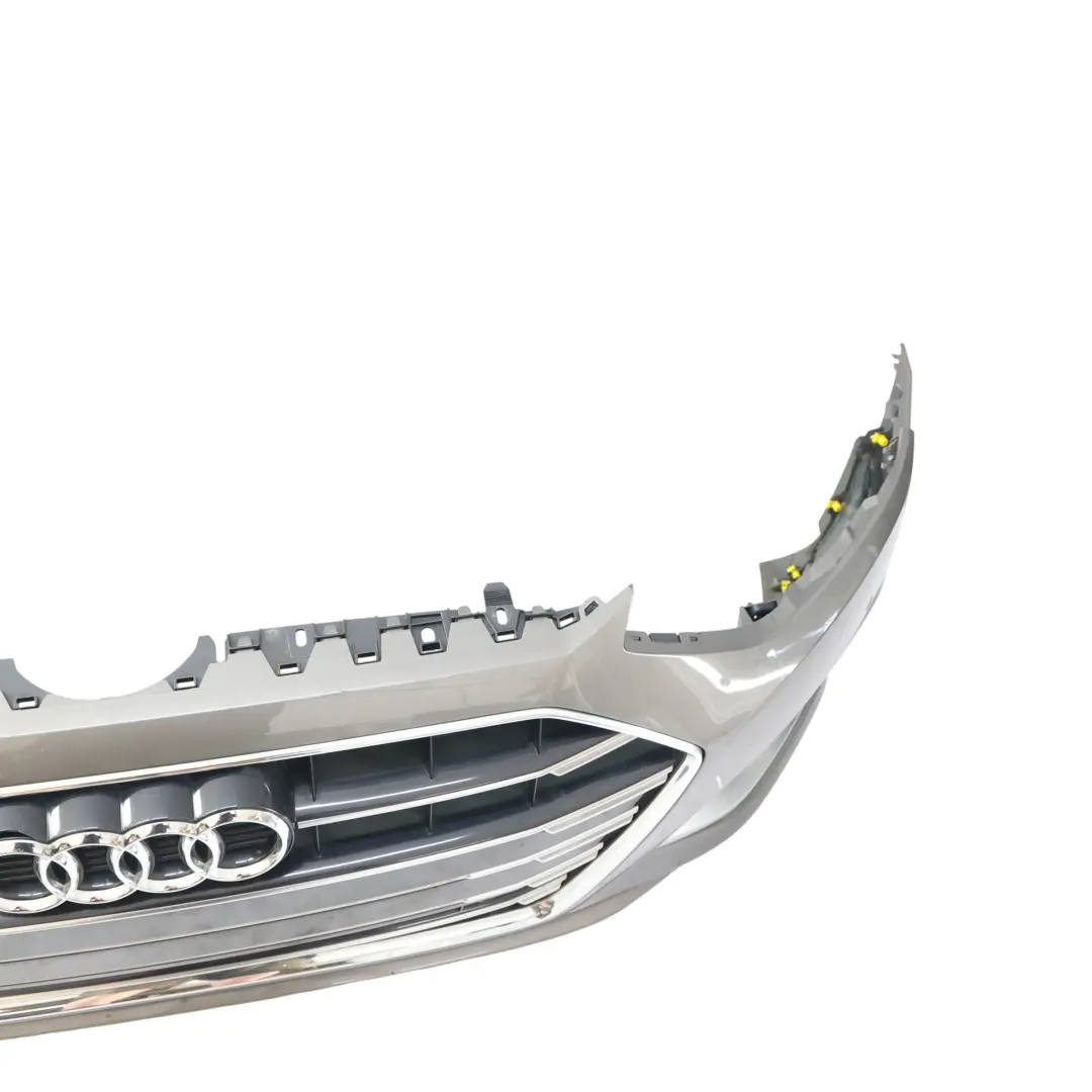 Audi A4 B9 Zderzak Przedni PDC Terra Szary Metaliczny X7H - SKU 8W0807065AT-TEG - Numer Części 8W0807065AT