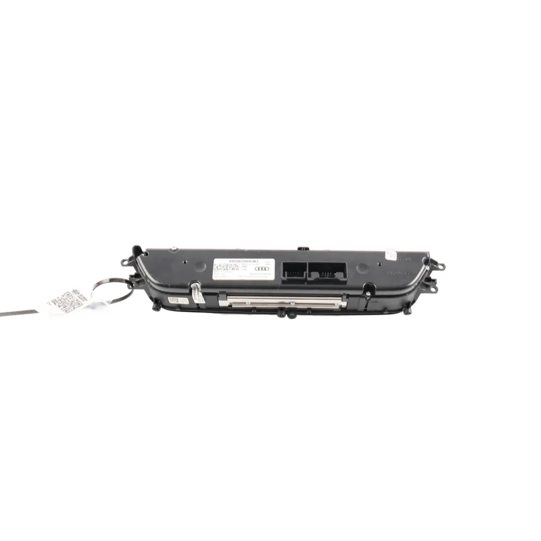 Audi A4 B9 A5 S5 F5 Automatic Air Conditioning Climate Control Panel - SKU 8W0820043BJ-1 - Part number 8W0820043BJ