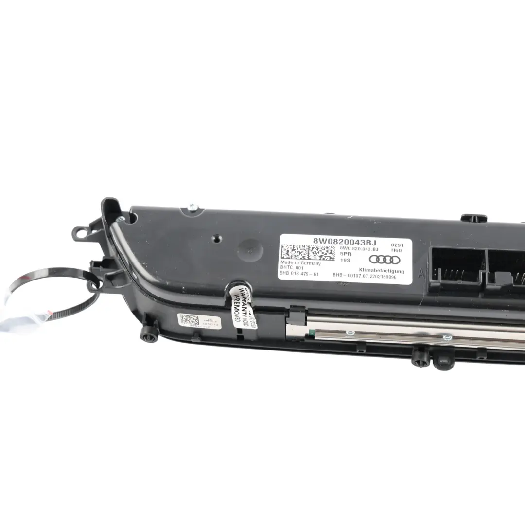 Audi A4 B9 A5 S5 F5 Automatic Air Conditioning Climate Control Panel - SKU 8W0820043BJ-1 - Part number 8W0820043BJ
