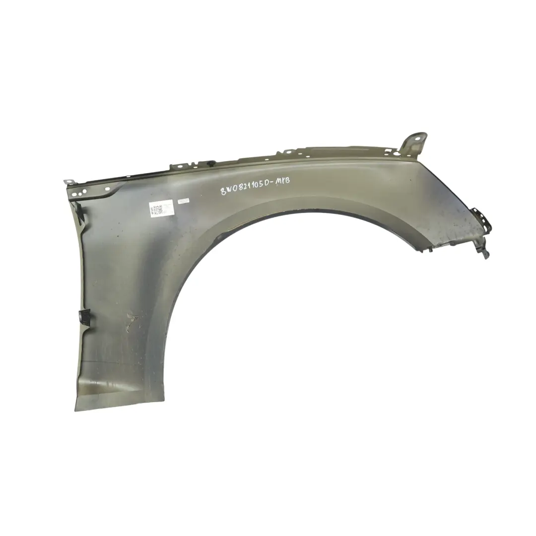 Audi A4 B9 Panel Delantero Izquierdo Guardabarros Negro Mítico Y9T - SKU 8W0821105D-MYB - Número de pieza 8W0821105D